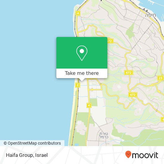 Haifa Group map