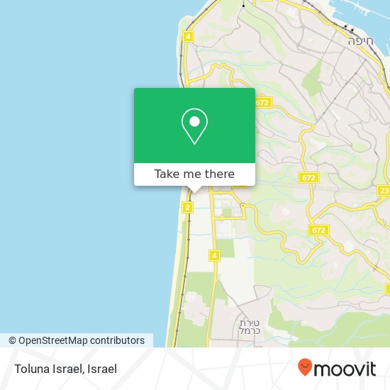 Toluna Israel map