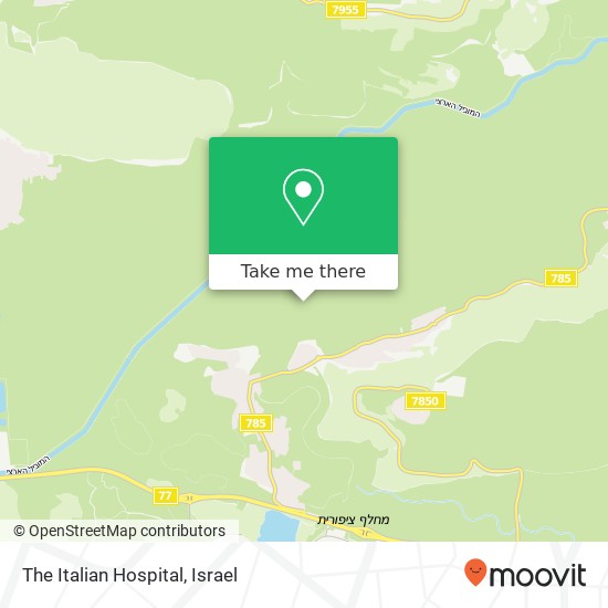 Карта The Italian Hospital