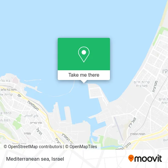 Карта Mediterranean sea