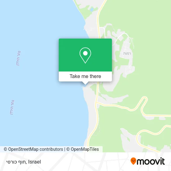 Карта חוף כורסי