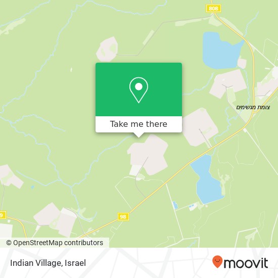 Indian Village map