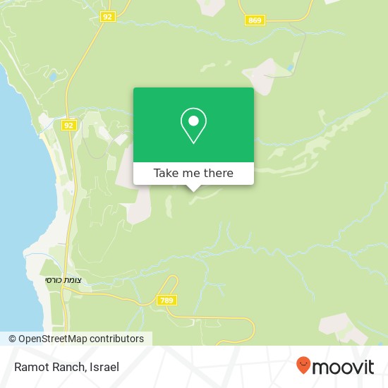 Ramot Ranch map