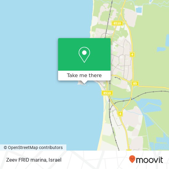 Карта Zeev FRID marina