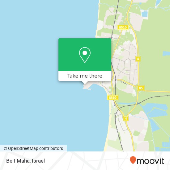 Карта Beit Maha