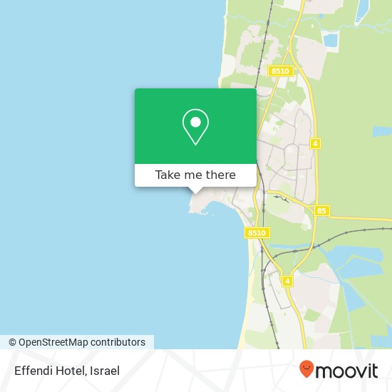 Effendi Hotel map