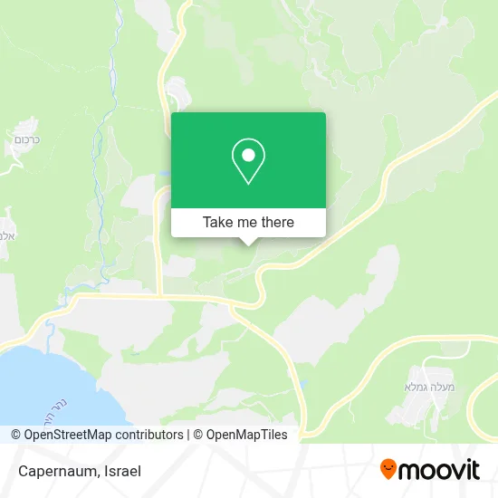 Capernaum map