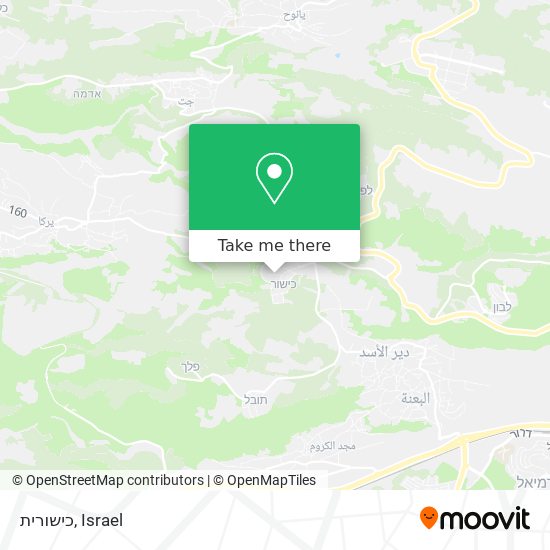 כישורית map