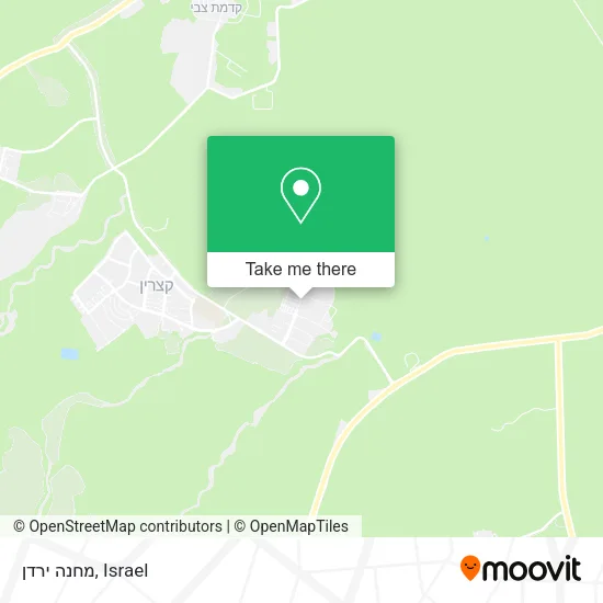 Карта מחנה ירדן
