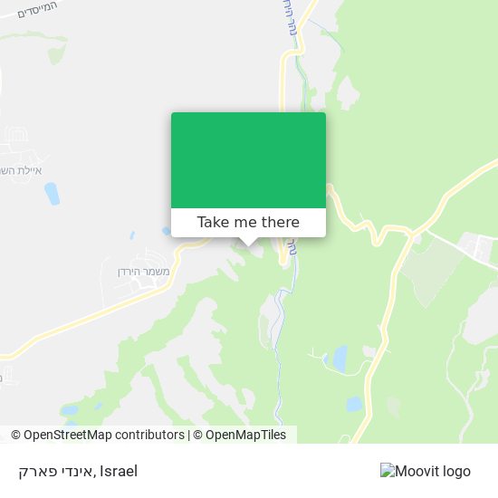 אינדי פארק map