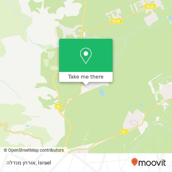 אורחן מנדלה map