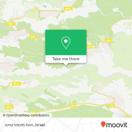 חוות מונפורטויטו map