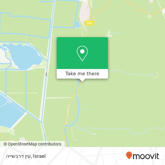 עין דרבשייה map