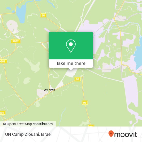 Карта UN Camp Ziouani