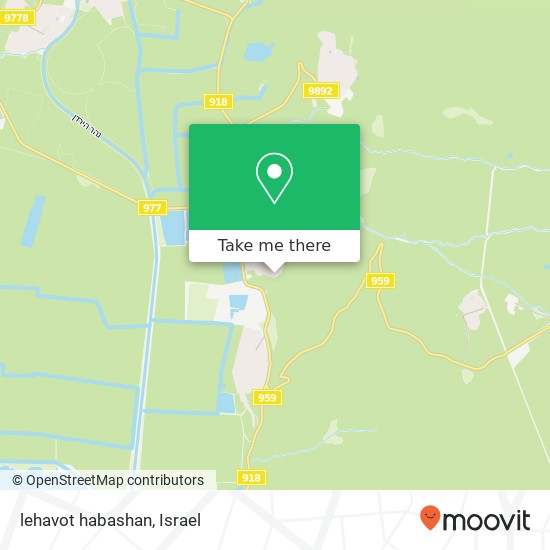 lehavot habashan map