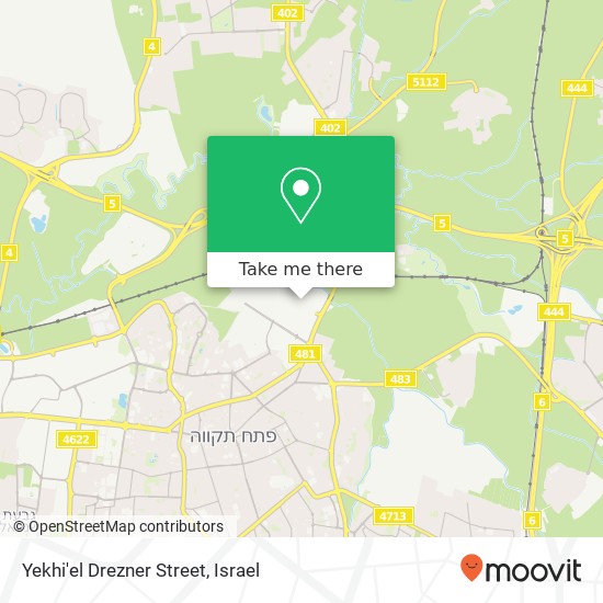Yekhi'el Drezner Street map