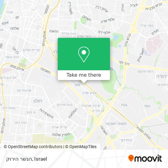 הגשר הירוק map