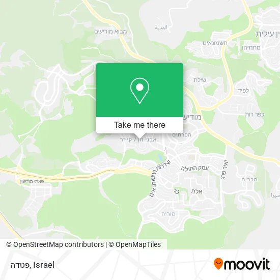 Карта פטדה