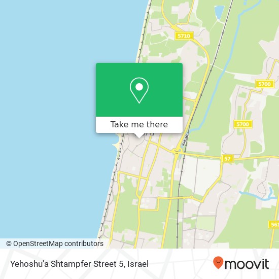Yehoshu'a Shtampfer Street 5 map