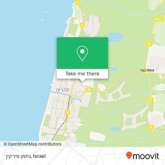 נחמן סירקין map