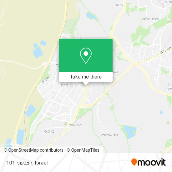 Карта הצבעוני 101