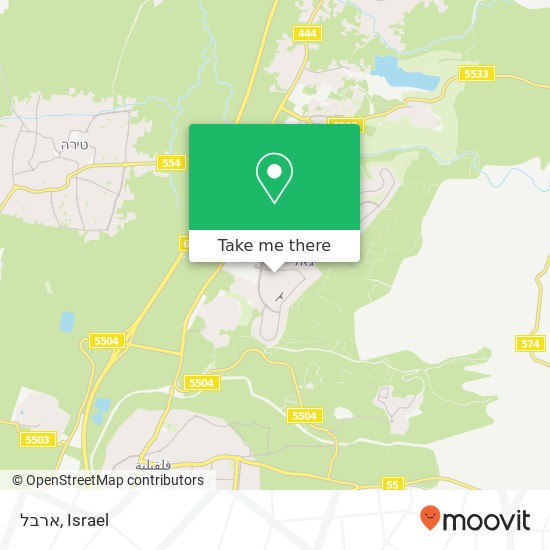 ארבל map