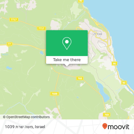 משה שרת 1039 map