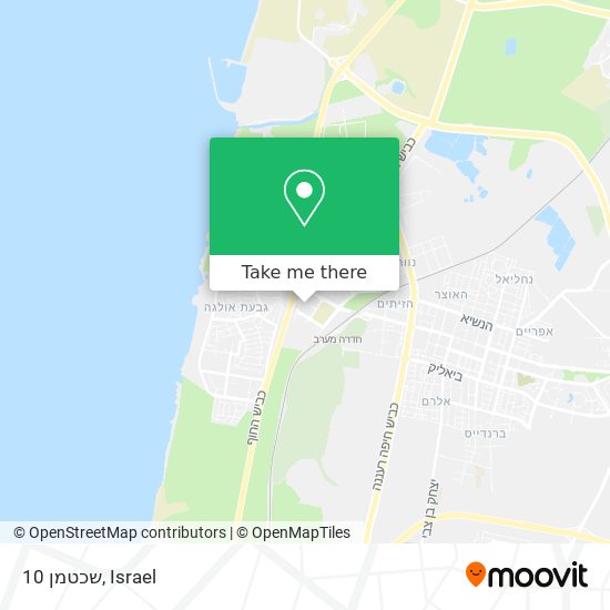 שכטמן 10 map