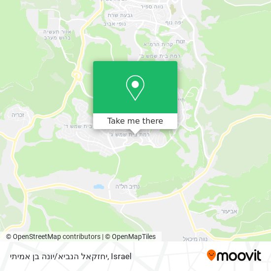 יחזקאל הנביא/יונה בן אמיתי map