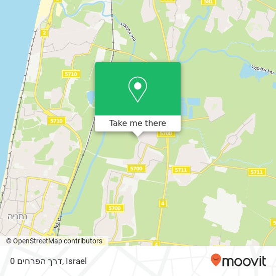 דרך הפרחים 0 map