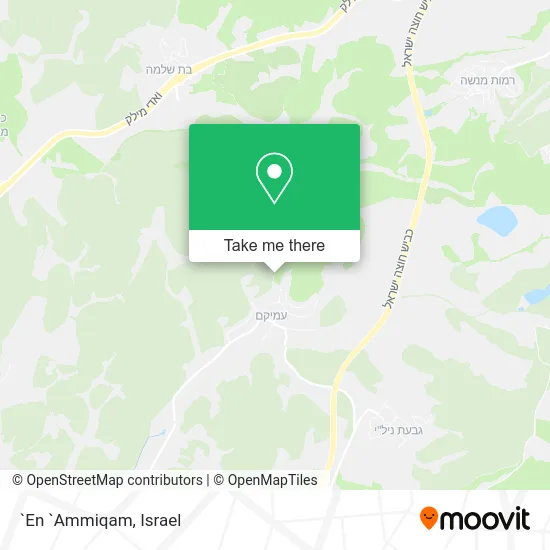 Карта `En `Ammiqam