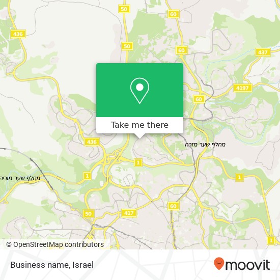 Карта Business name