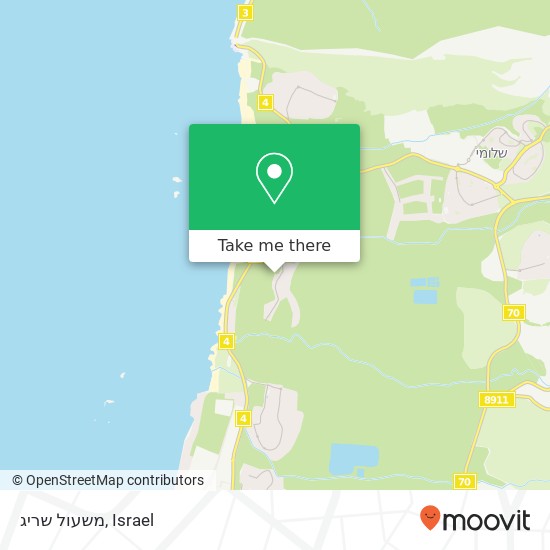 משעול שריג map