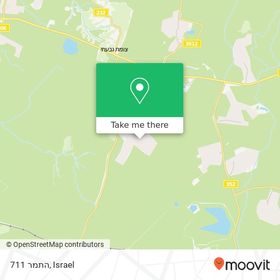 התמר 711 map