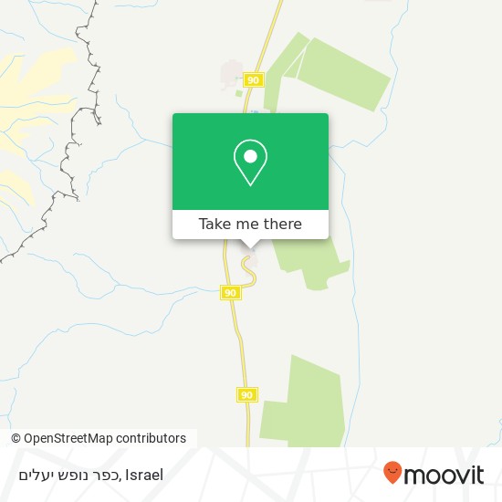 כפר נופש יעלים map