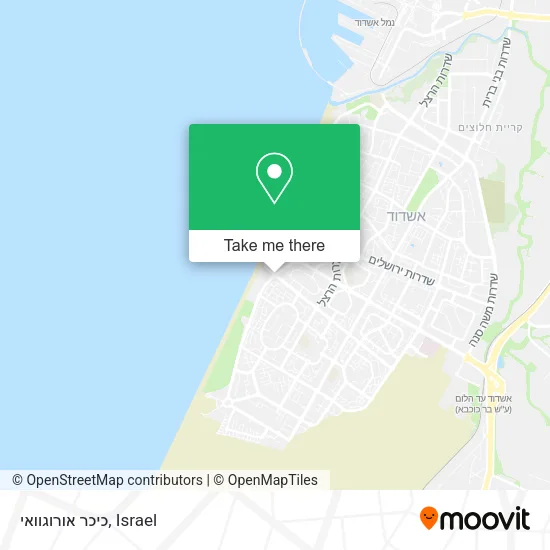 Карта כיכר אורוגוואי