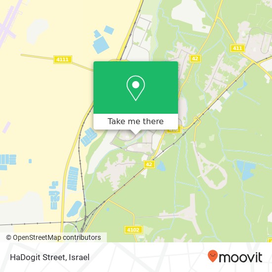 HaDogit Street map