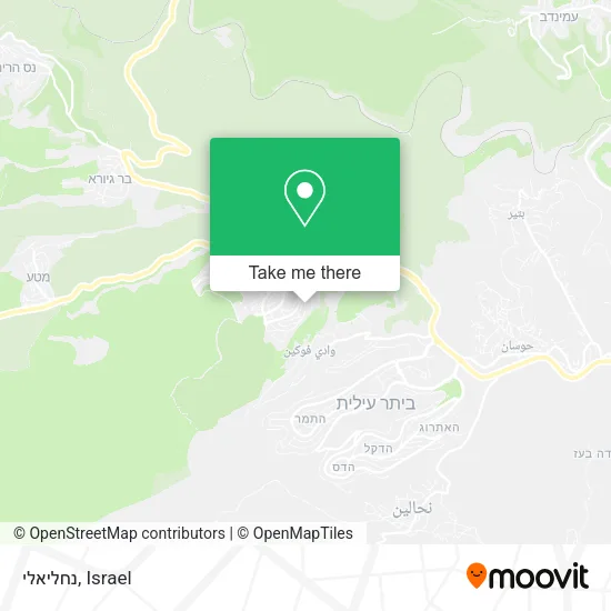 Карта נחליאלי