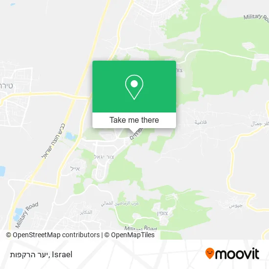 Карта יער הרקפות