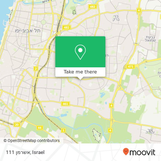 אשרמן 111 map