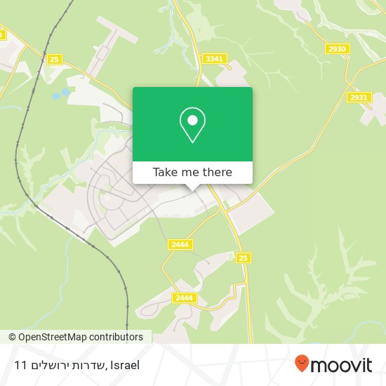 שדרות ירושלים 11 map