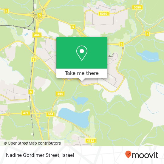 Nadine Gordimer Street map