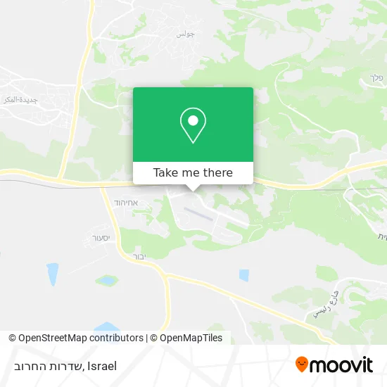 Карта שדרות החרוב