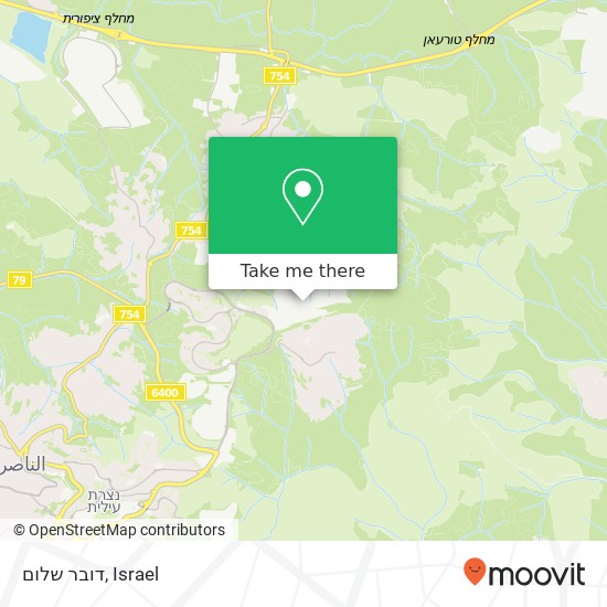 דובר שלום map