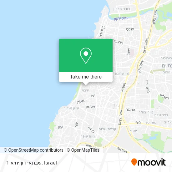 Карта שבתאי דון יחיא 1