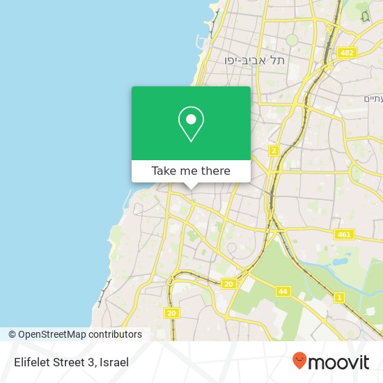 Elifelet Street 3 map