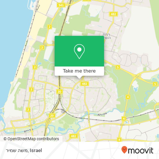 משה שמיר map