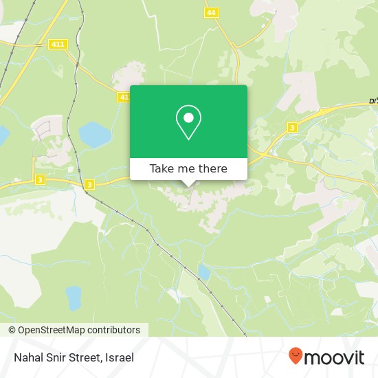 Nahal Snir Street map
