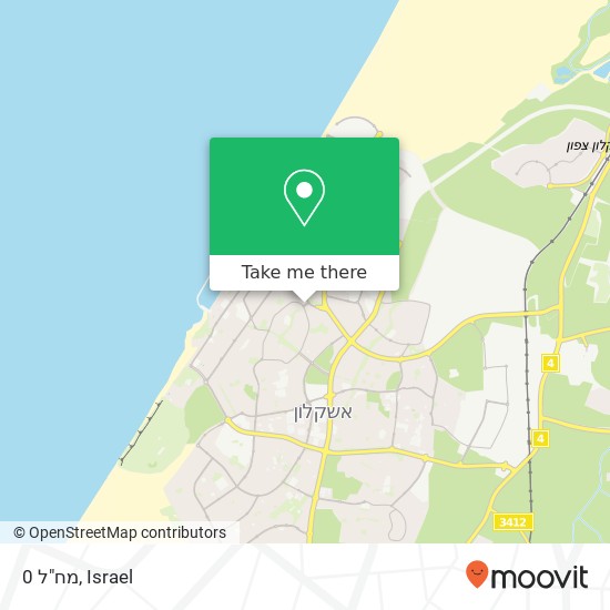 מח"ל 0 map