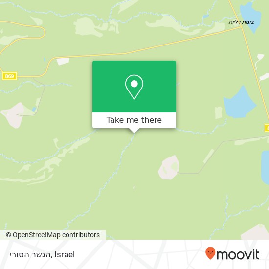 הגשר הסורי map